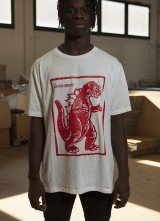 T-GODZILLA  WHITE